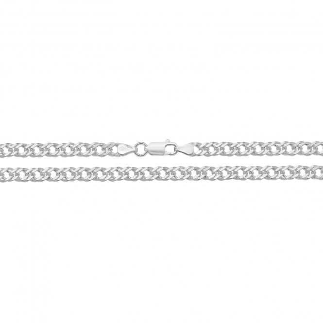 Acotis Silver Chain Double Curb G1019