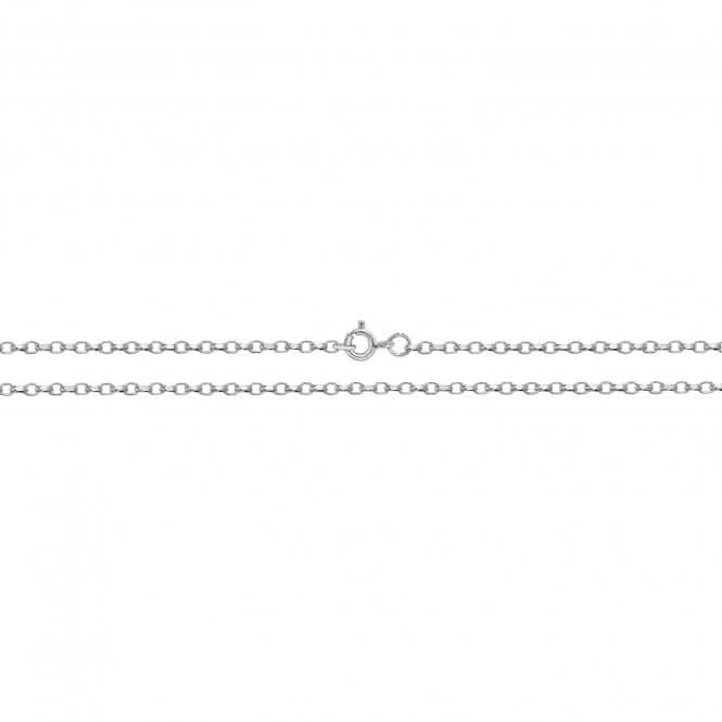 Acotis Silver Chain Faceted Belcher G1213