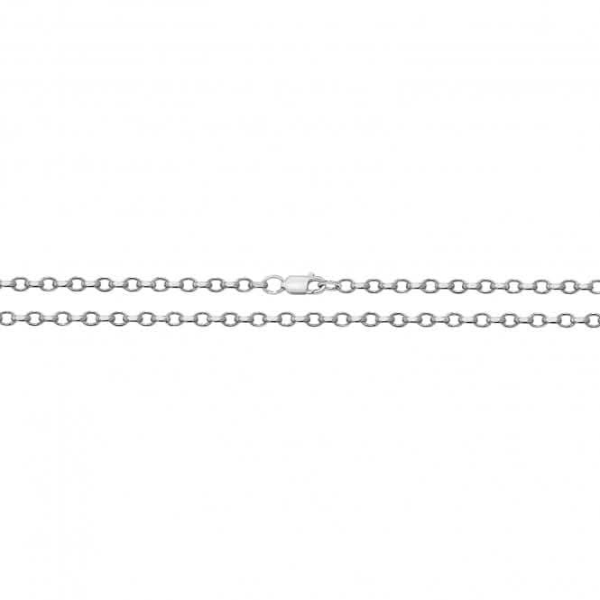 Acotis Silver Chain Faceted Belcher G1215