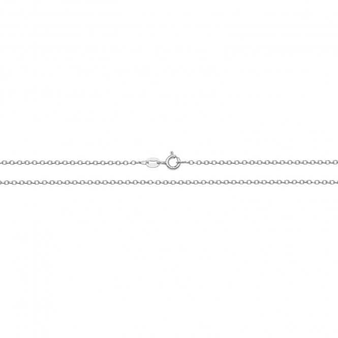 Acotis Silver Chain Faceted Belcher G1303