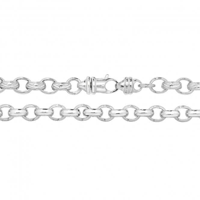 Acotis Silver Chain Oval Belcher G1169