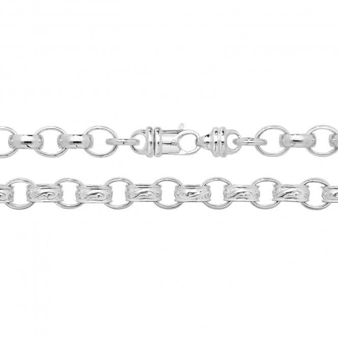 Acotis Silver Chain Oval Belcher G1170