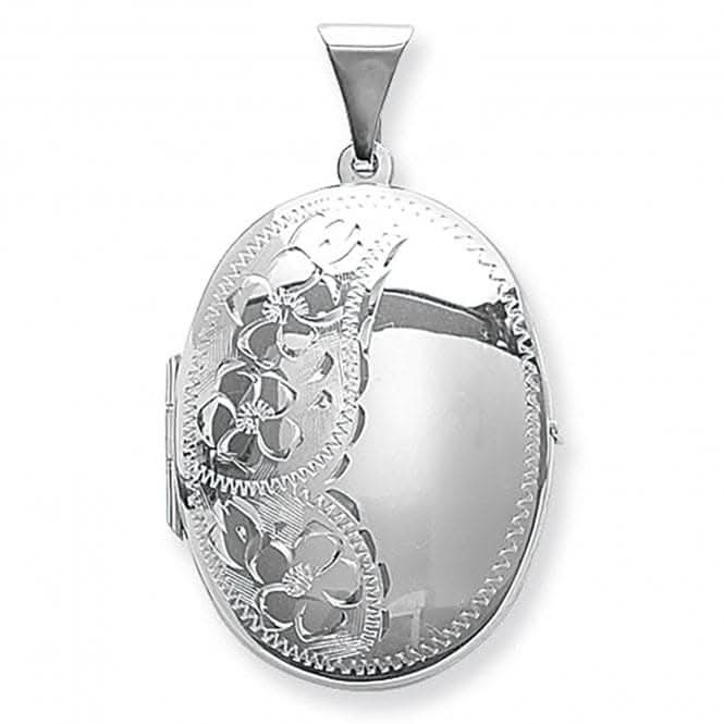 Acotis Silver Locket Oval G6613