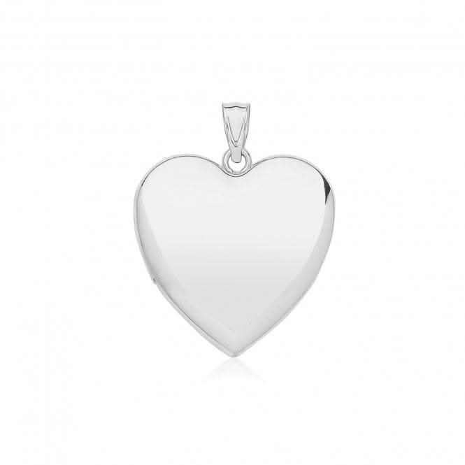 Acotis Silver Locket Large Heart G61134