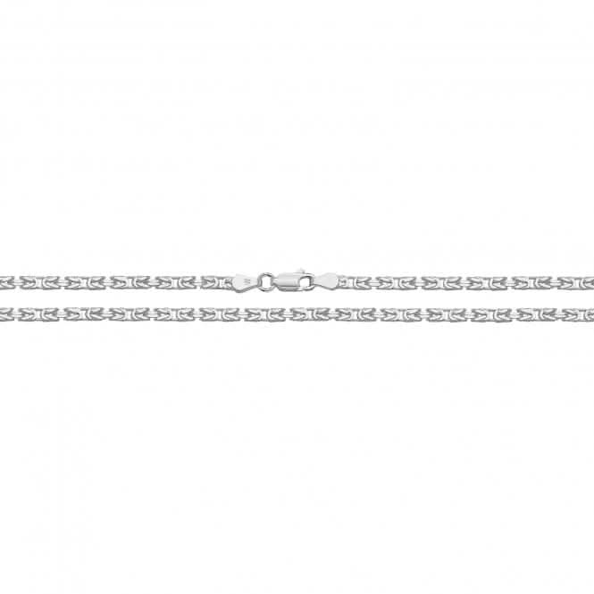 Acotis Silver Chain Square Byzantine G1129