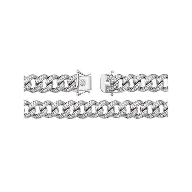 Acotis Silver Chain Zirconia G1339