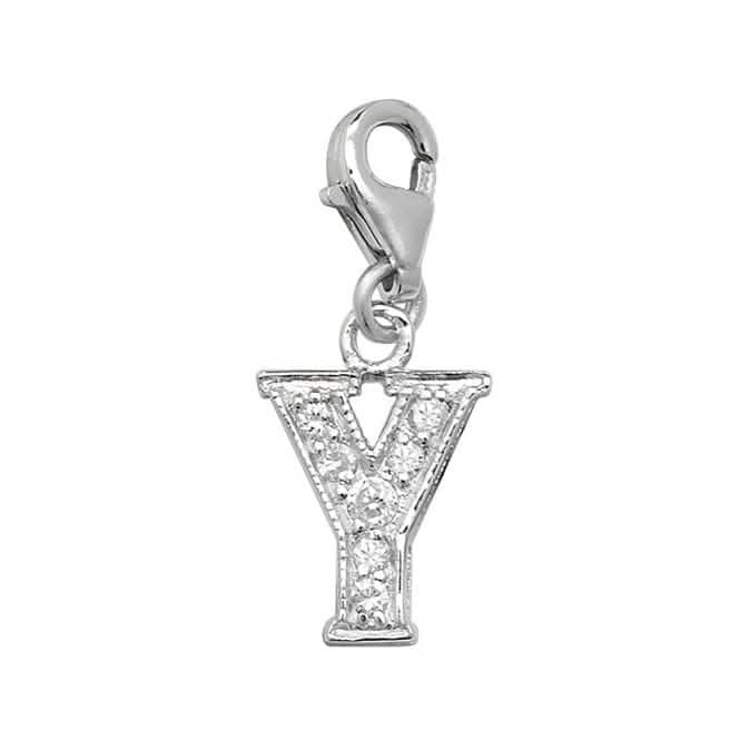 Acotis Silver Pendant Zirconia Initial G6282/Y