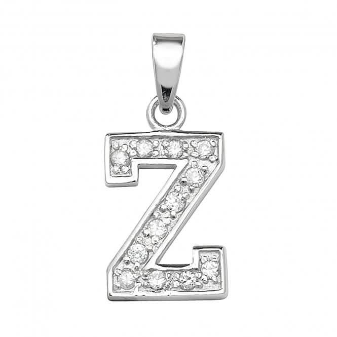 Acotis Silver Pendant Initial with Zirconia Accent G6124/Z