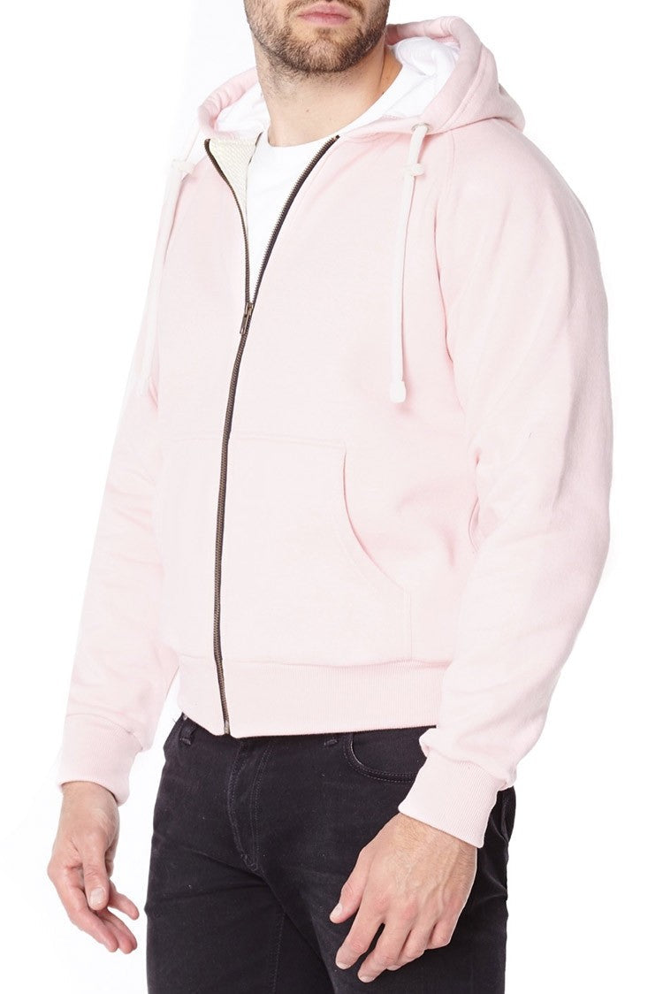 Knife Resistant Anti Slash Hooded Top in Pink