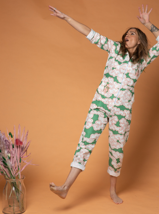 Organic Cotton & Linen Jumpsuit
