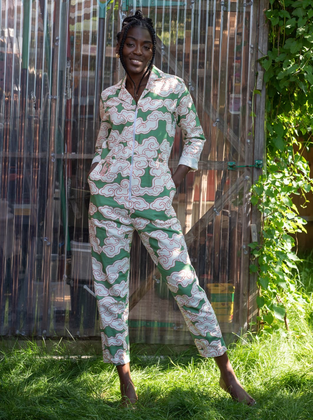 Organic Cotton & Linen Jumpsuit