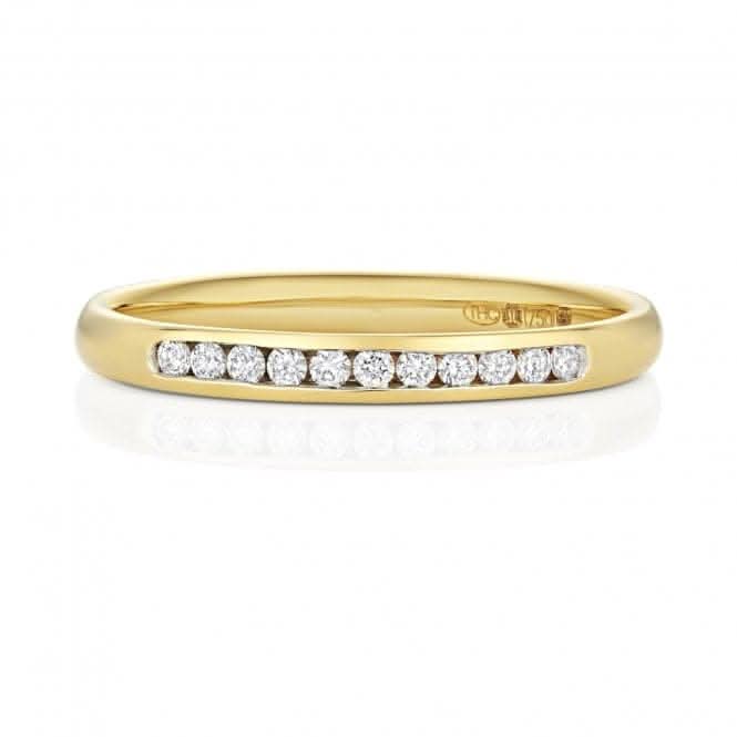 Wedding Band 18ct Gold Diamond Eternity Ring WQ215/I