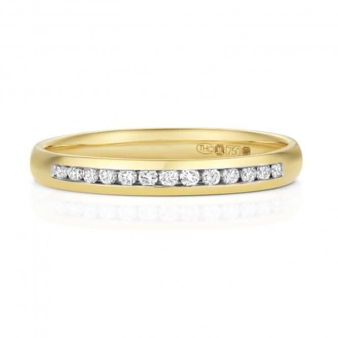 Wedding Band 18ct Gold Diamond Eternity Ring WQ219/I