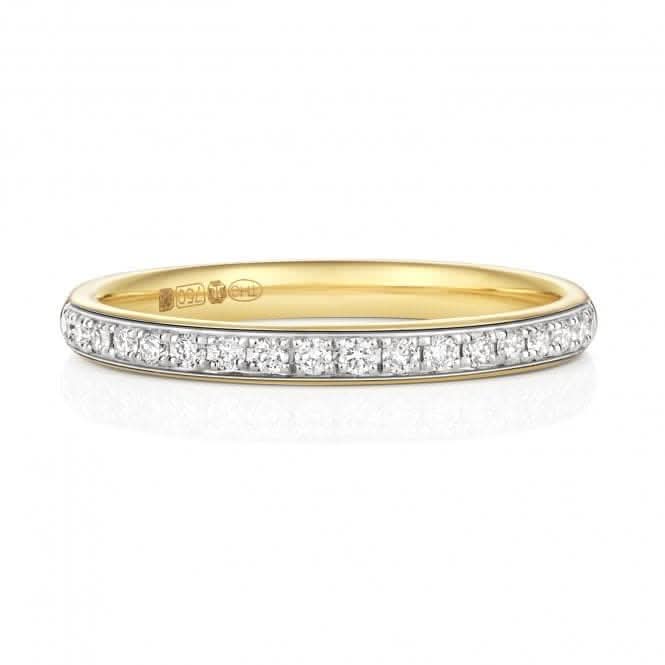 Wedding Band 18ct Gold Diamond Eternity Ring WQ223/I
