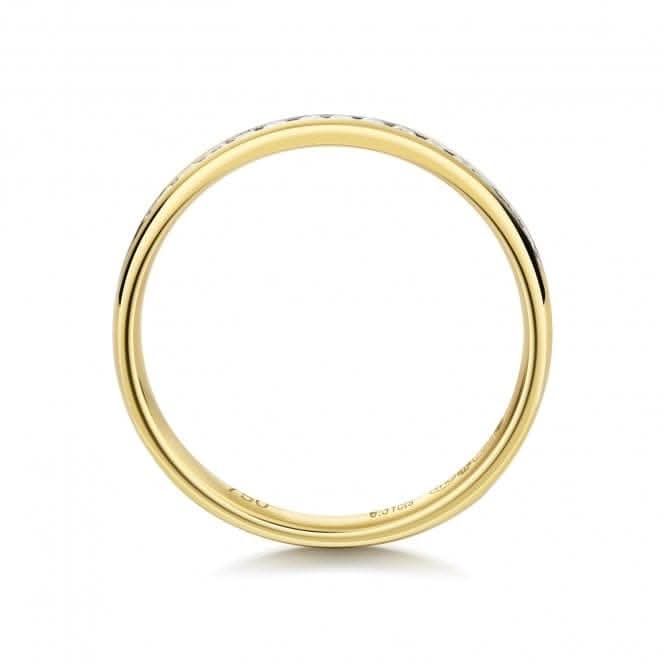 Wedding Band 18ct Gold Diamond Eternity Ring WQ227/I