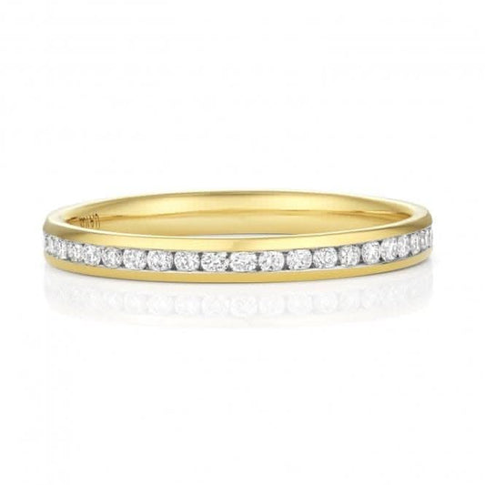Wedding Band 18ct Gold Diamond Eternity Ring WQ228/I
