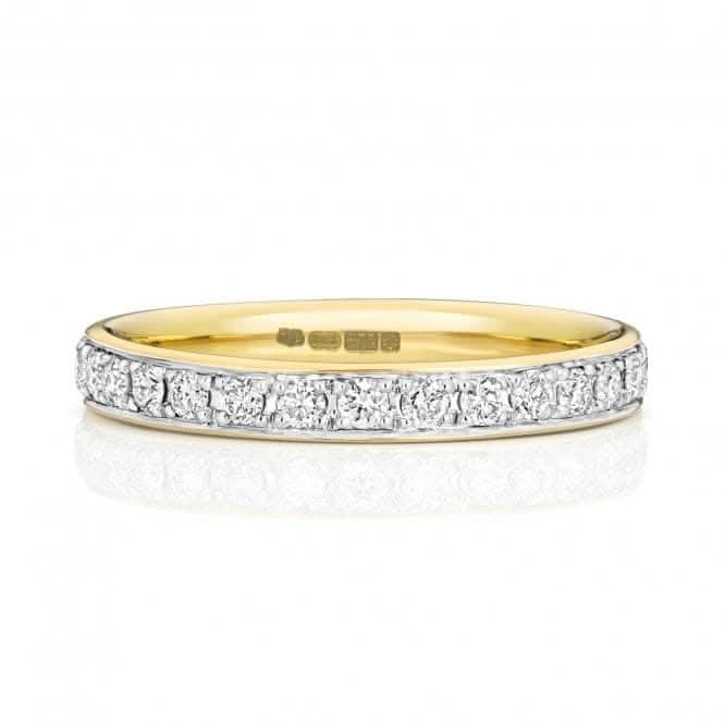 Wedding Band 18ct Gold Diamond Eternity Ring WQ234/I