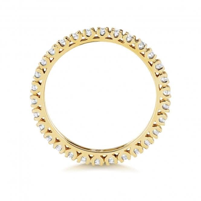 Wedding Band 18ct Gold Diamond Eternity Ring WQ259