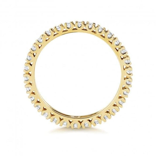 Wedding Band 18ct Gold Diamond Eternity Ring WQ259