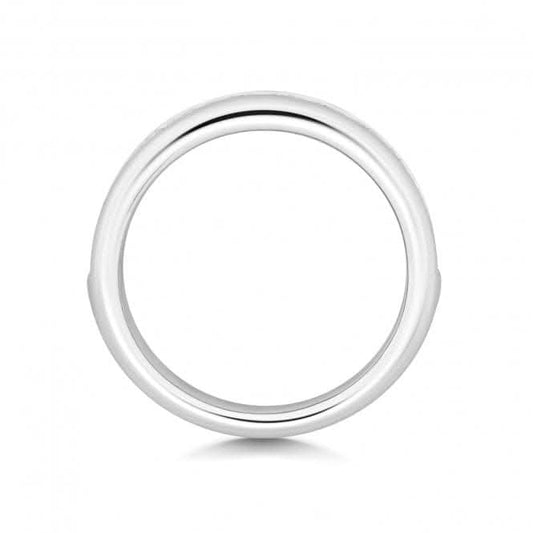 Wedding Band 18ct White Gold Diamond Eternity 50-60% Ring WQ251W