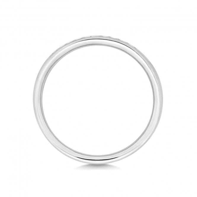 Wedding Band 18ct White Gold Diamond Eternity Ring WQ216W/I