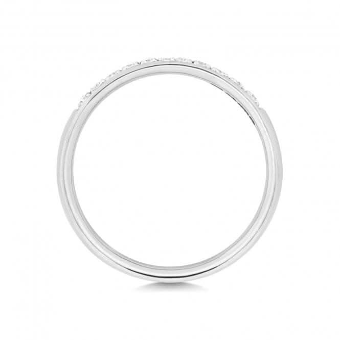 Wedding Band 18ct White Gold Diamond Eternity Ring WQ222W/I