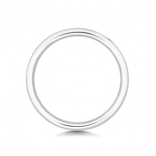 Wedding Band 18ct White Gold Diamond Eternity Ring WQ236W/I