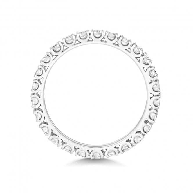 Wedding Band 18ct White Gold Diamond Eternity Ring WQ260W