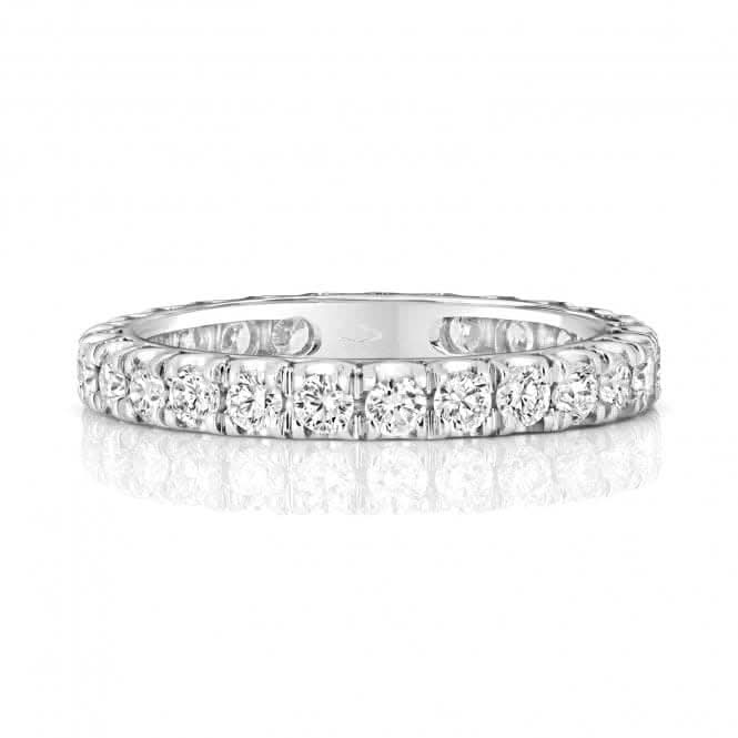 Wedding Band 18ct White Gold Diamond Eternity Ring WQ260W