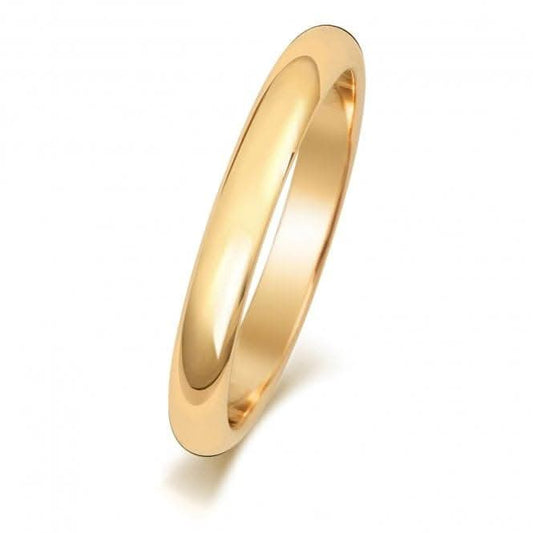 Wedding Band 18K D Shape 2.5mm-1.15 Wedding  Ring WQ102L/I
