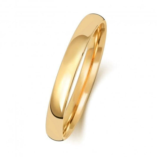 Wedding Band 18K Slight Court 2.5mm-2.0 Wedding  Ring WQ112EH/I