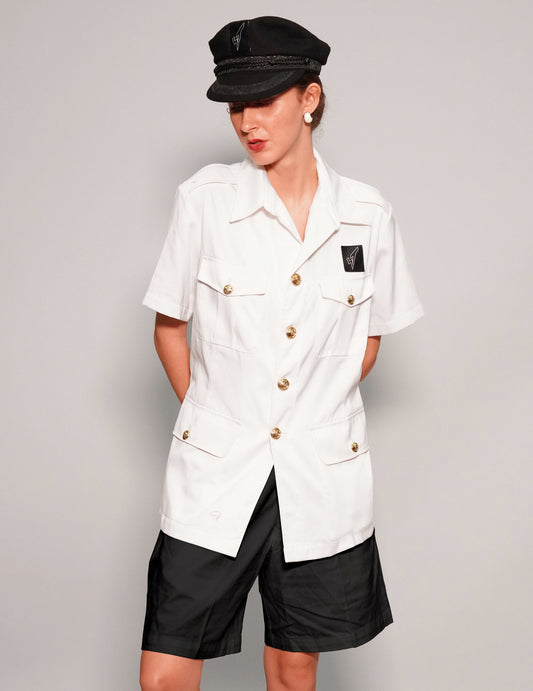 Officers Tropical Dress Shirt