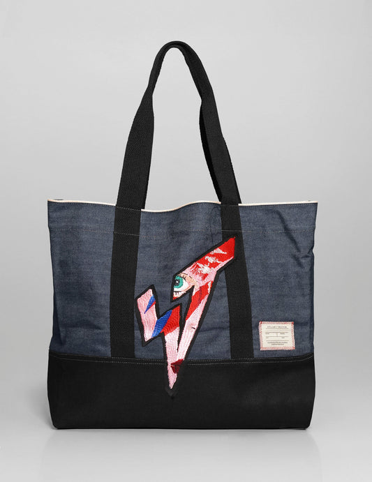 ST Tote Bag -  Blue Denim