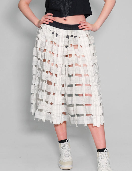 Parachute Skirt - White