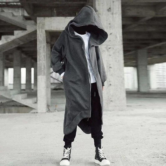 Bravecape | Unisex long-sleeved coat with hood