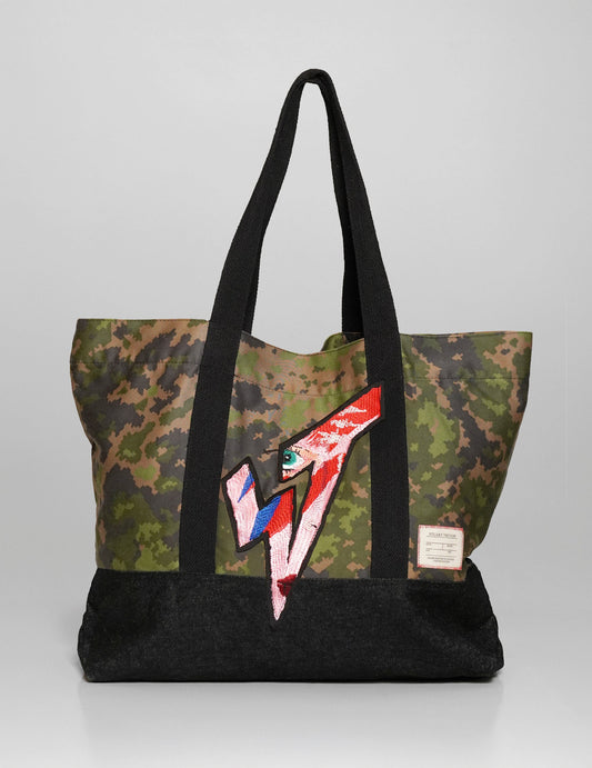 ST Tote Bag - Vulcanised Rubber Camo Print