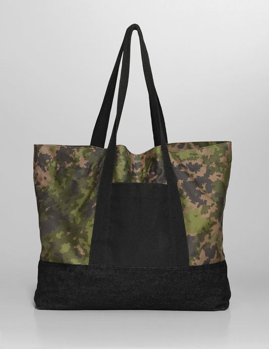 ST Holdall Bag - Cotton/Vulcanised Rubber Camo Print