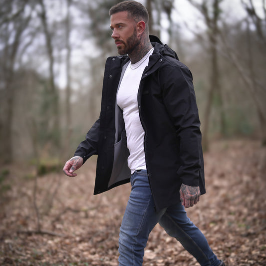 NVYSKN Mens Waterproof Formal Jacket
