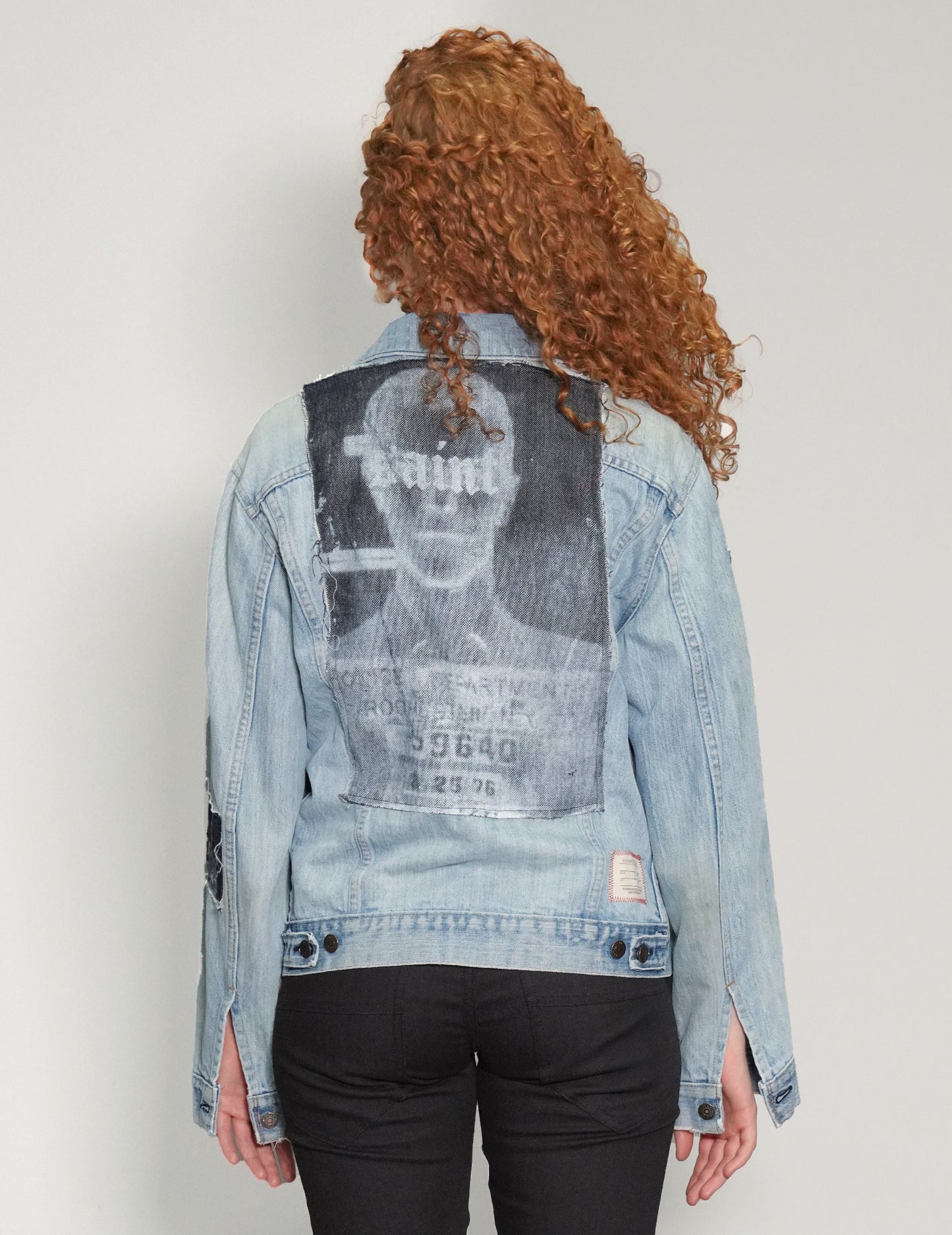 Vintage Patched Denim Jacket