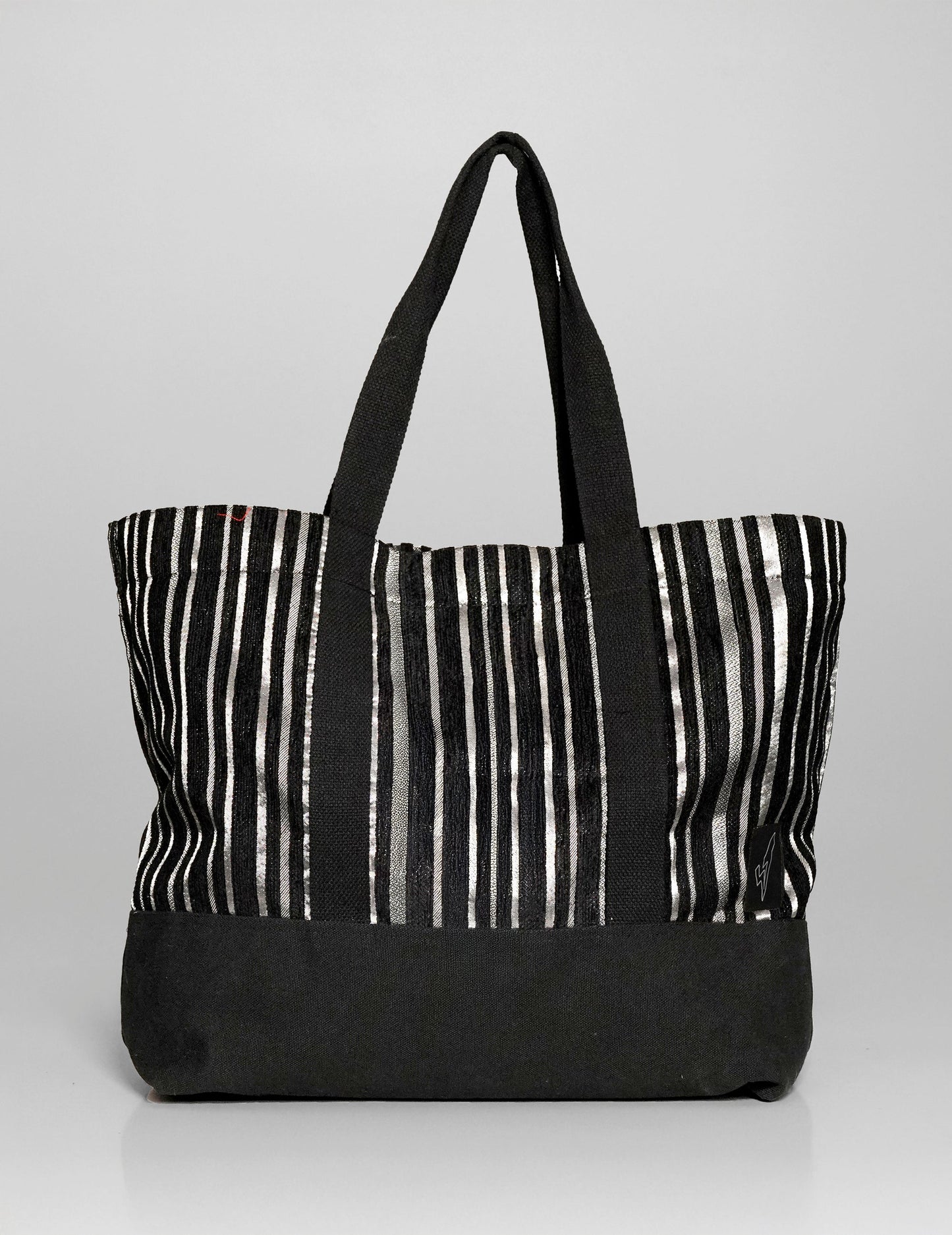 ST Holdall Bag - Cotton & Velvet Jacquard Stripe