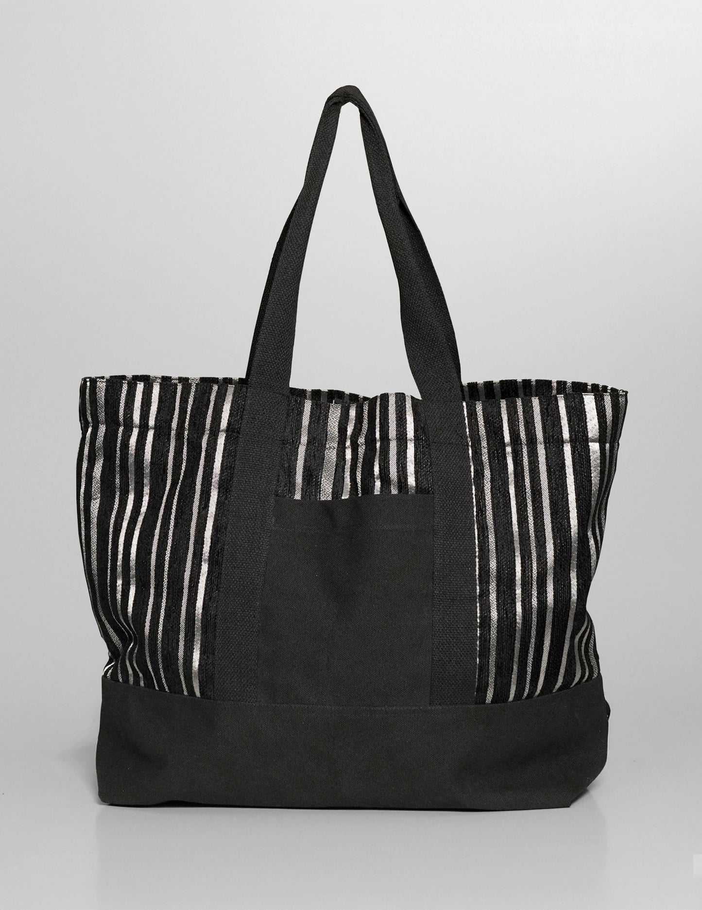 ST Holdall Bag - Cotton & Velvet Jacquard Stripe