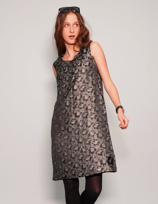 Shell-Patterned Dress