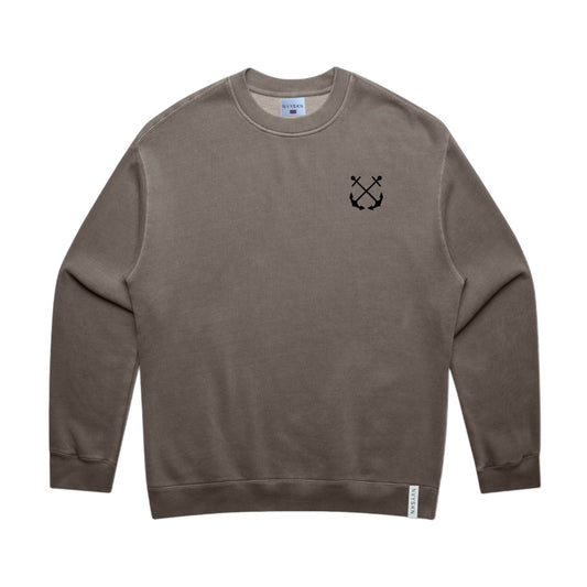 NVYSKN Mens Anchor Jumper