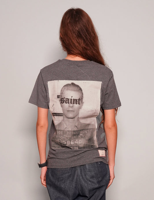 ST Patched Logo T-Shirt in Grey