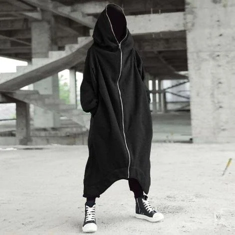 Bravecape | Unisex long-sleeved coat with hood