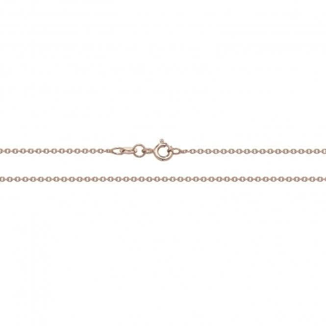 9ct Rose Gold Cable Chain CH435R