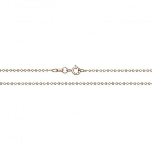 9ct Rose Gold Cable Chain CH435R