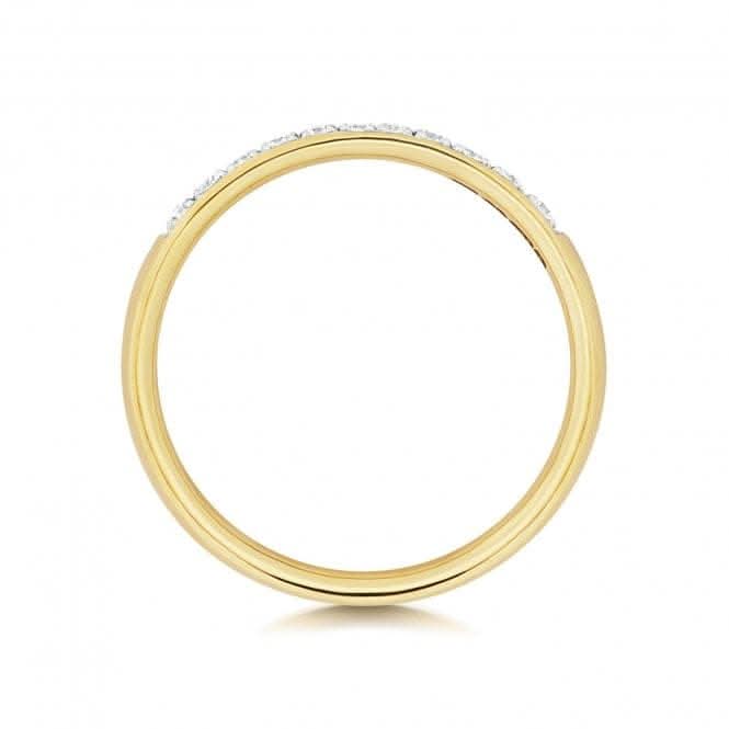 Wedding Band 9ct White Gold Diamond Eternity Ring W222/I