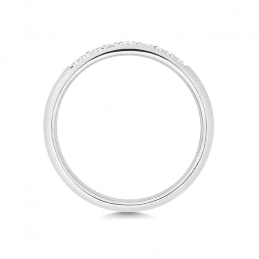 Wedding Band 9ct White Gold Diamond Eternity Ring W224W/I