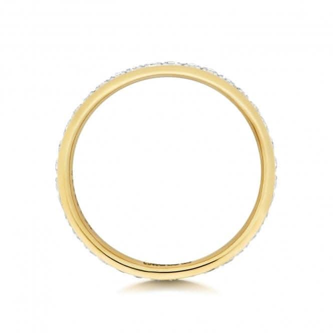 Wedding Band 9ct White Gold Diamond Eternity Ring W232/I